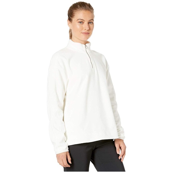 Nike Tops - NWT Nike long sleeve white fleece top